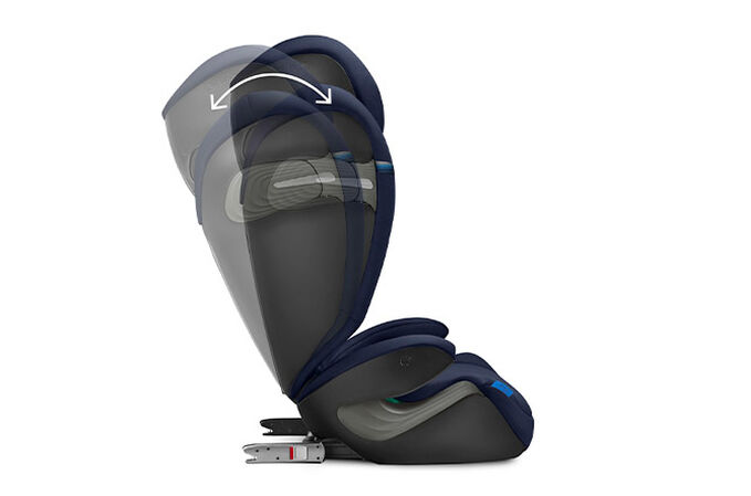 Immagine del CYBEX Gold Solution S i-Fix Child Car Seat che mette in risalto la caratteristica Si adatta perfettamente.