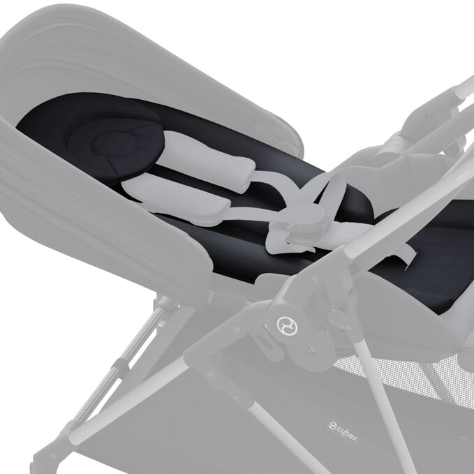 Immagine del CYBEX Gold Melio 2023 Stroller che mette in risalto la caratteristica Newborn Nest.