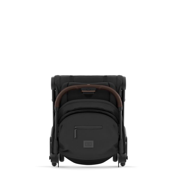 Immagine del CYBEX Platinum Coya Buggy che mette in risalto la caratteristica Apertura e chiusura con una mano.