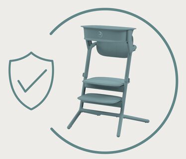 An image of the CYBEX Gold Lemo Training Tower Accessories for Home, highlighting the Optimum Stability feature.