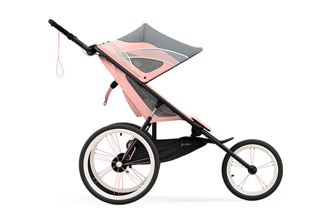 An image of the CYBEX Gold Avi Seat Pack Jogger, highlighting the Lightweight runner feature.