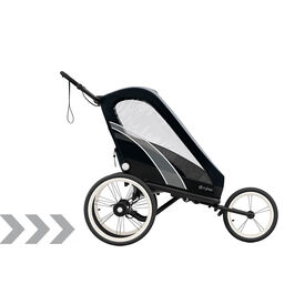 Cybex Gold Sport Zeno Pushchair All Black Carousel Product Image