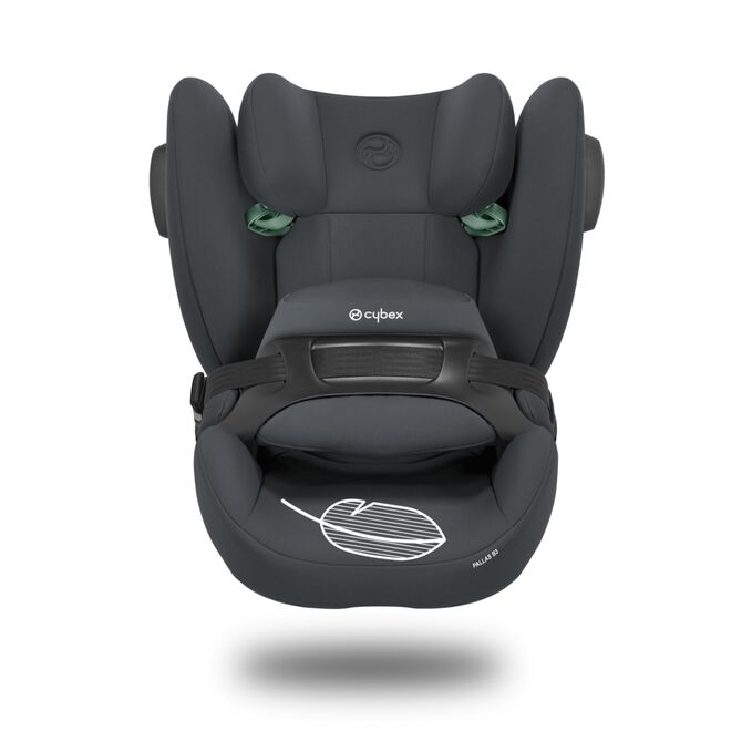 Ein Bild des CYBEX Silver Pallas B3 i-Size Toddler Car Seat, das das Merkmal Leicht zu nutzen, leicht zu tragen hervorhebt.