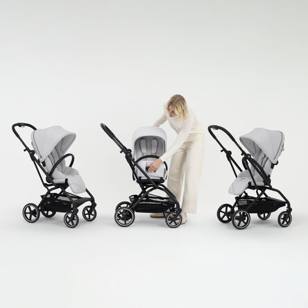 360° – przodem do rodzica lub kierunku jazdy