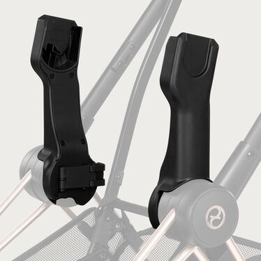 Imagen del CYBEX Platinum Adaptadores para portabebés Coya Accessories for Strollers que destaca la característica Fáciles y rápidos de instalar.