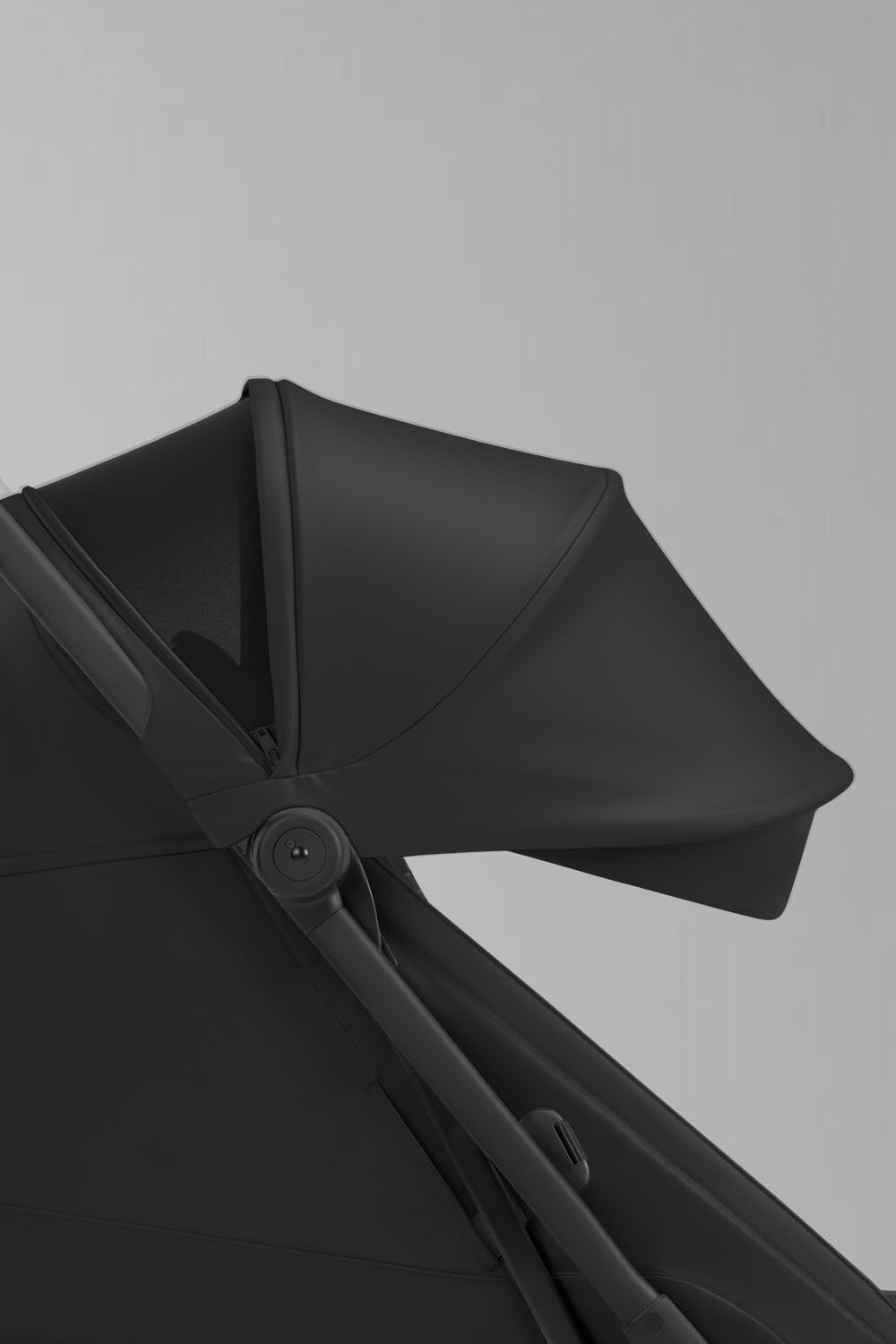 Product image of a pulled down sun canopy from a Coya Seat Unit.