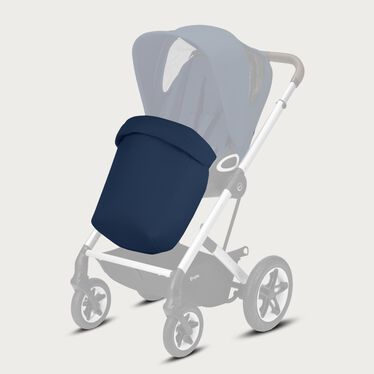 An image of the CYBEX Gold Talos S Lux Stroller, highlighting the Free Windstopper feature.