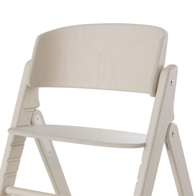 An image of the CYBEX Gold Click & Fold 4-in-1 Highchair, highlighting the Curved for Comfort feature.