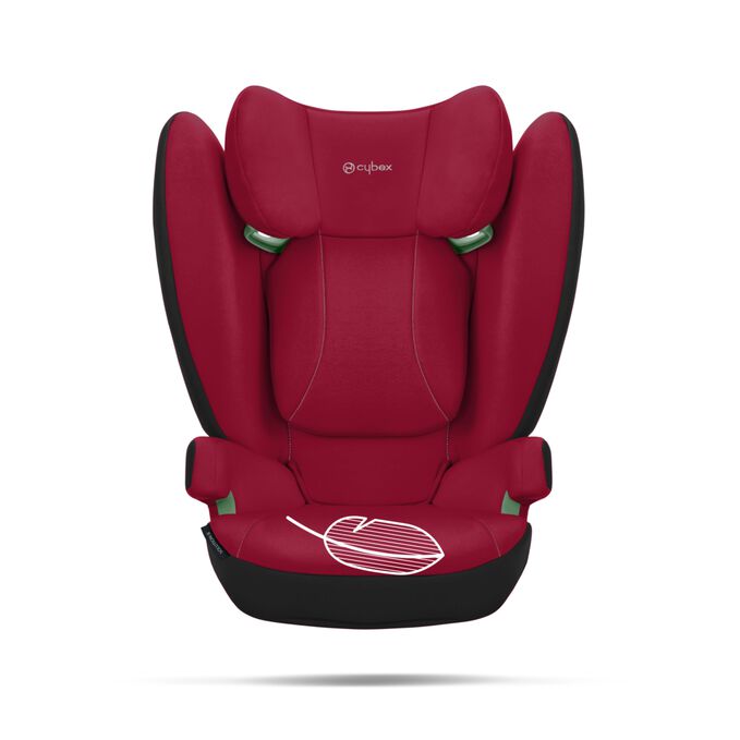 Ein Bild des CYBEX Silver Solution B i-Fix Child Car Seat, das das Merkmal Einfach zu handhaben und zu tragen hervorhebt.