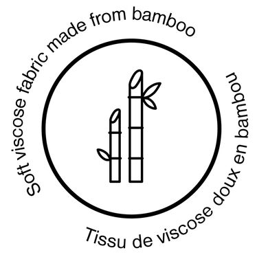 Mjukt viskostyg tillverkat av bambucellulosa