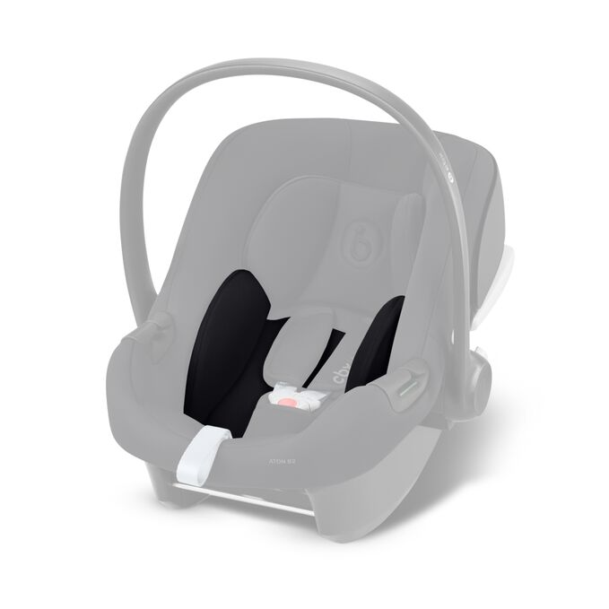 An image of the CBX by CYBEX Aton B2 i-Size Infant Car Seat, highlighting the Protects your baby from the first ride feature.