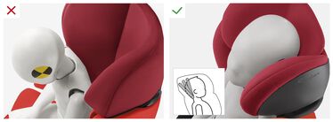 3-Position Reclining Headrest