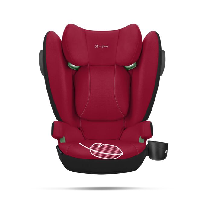 Ein Bild des CYBEX Silver Solution B4 i-Fix Child Car Seat, das das Merkmal Einfach zu handhaben und zu tragen hervorhebt.