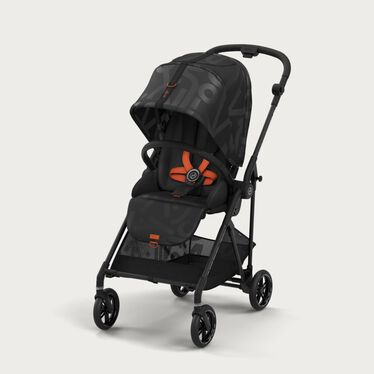 An image of the CYBEX Gold Melio Street Stroller, highlighting the Luxury comfort feature.