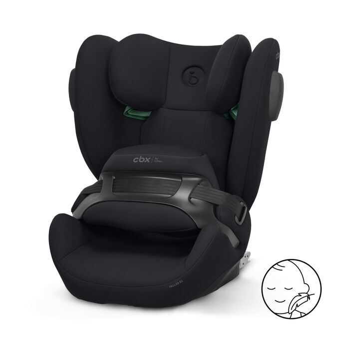 Image du CBX by CYBEX Pallas B3 i-Size Toddler Car Seat, mettant en avant la fonctionnalité Doux pour la peau de votre enfant.