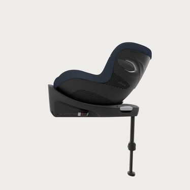 An image of the CYBEX Gold Sirona G i-Size Toddler Car Seat, highlighting the Up to 50% higher safety levels feature.