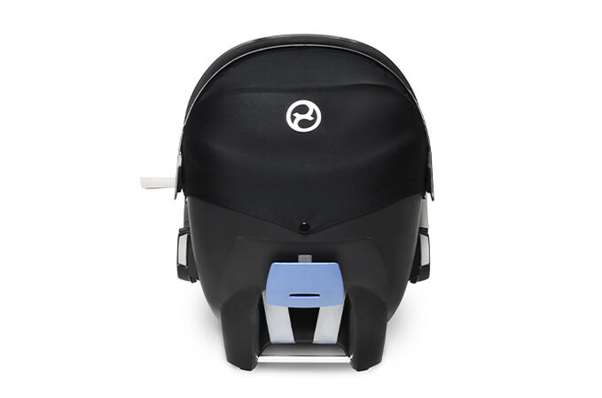 An image of the CYBEX Gold Aton Base 2 ISOFIX Base, highlighting the Linear Side-impact Protection (L.S.P.) feature.