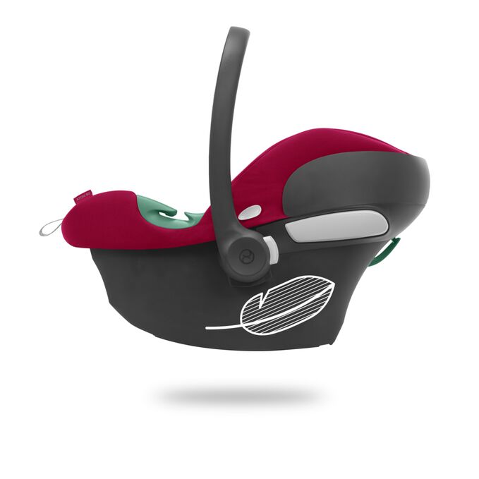 Ein Bild des CYBEX Silver Aton B2 i-Size Infant Car Seat, das das Merkmal Einfache Handhabung hervorhebt.