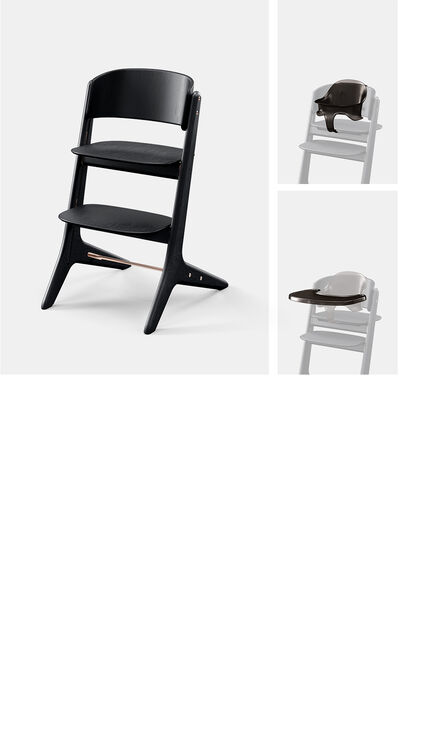 Produktbild eines Lemo Platinum 3-in-1 Set, einmal mit einem Babyset, einmal mit einem Tablett.
