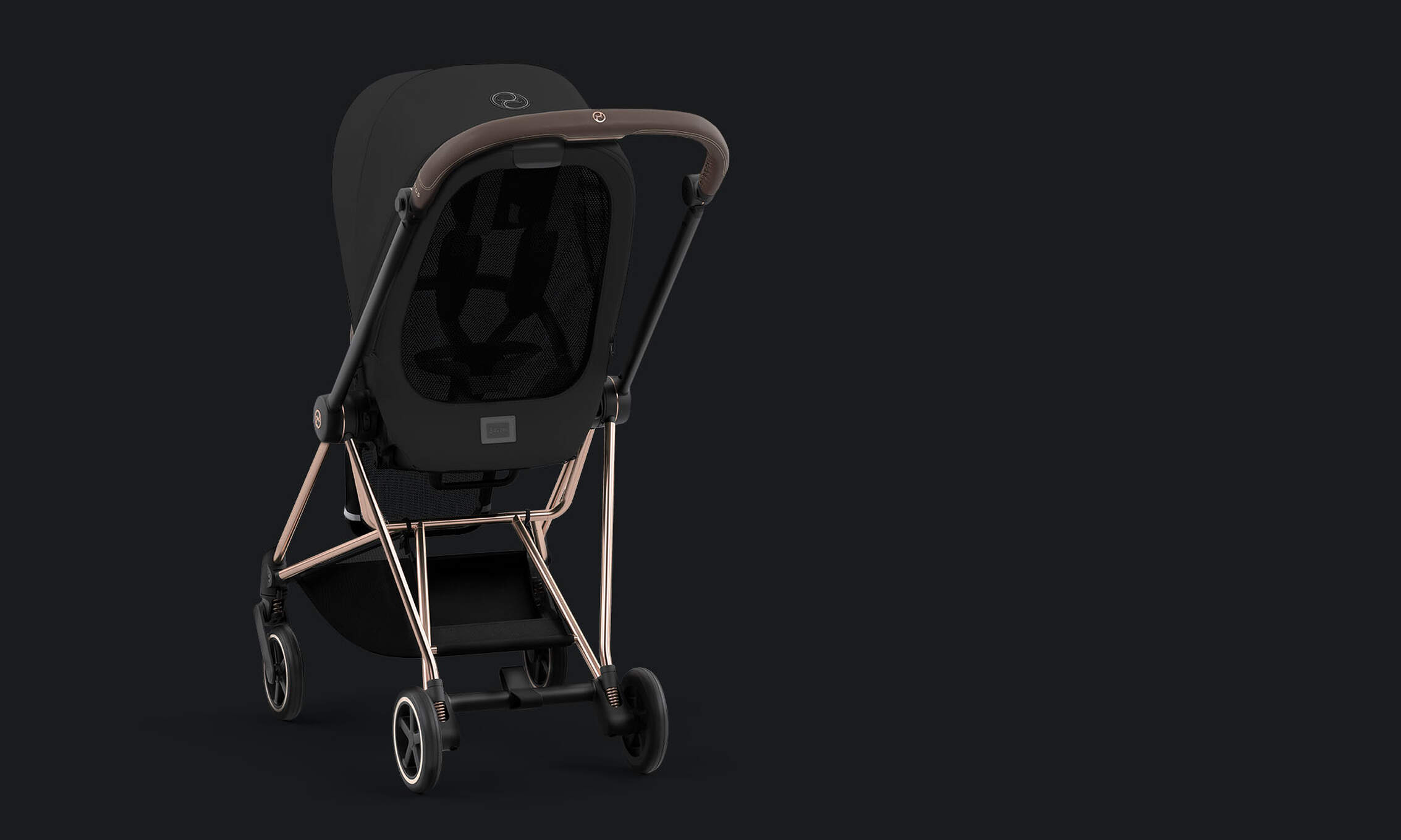 Funktioner för CYBEX Platinum Mios-barnvagn sätesöverdrag som andas