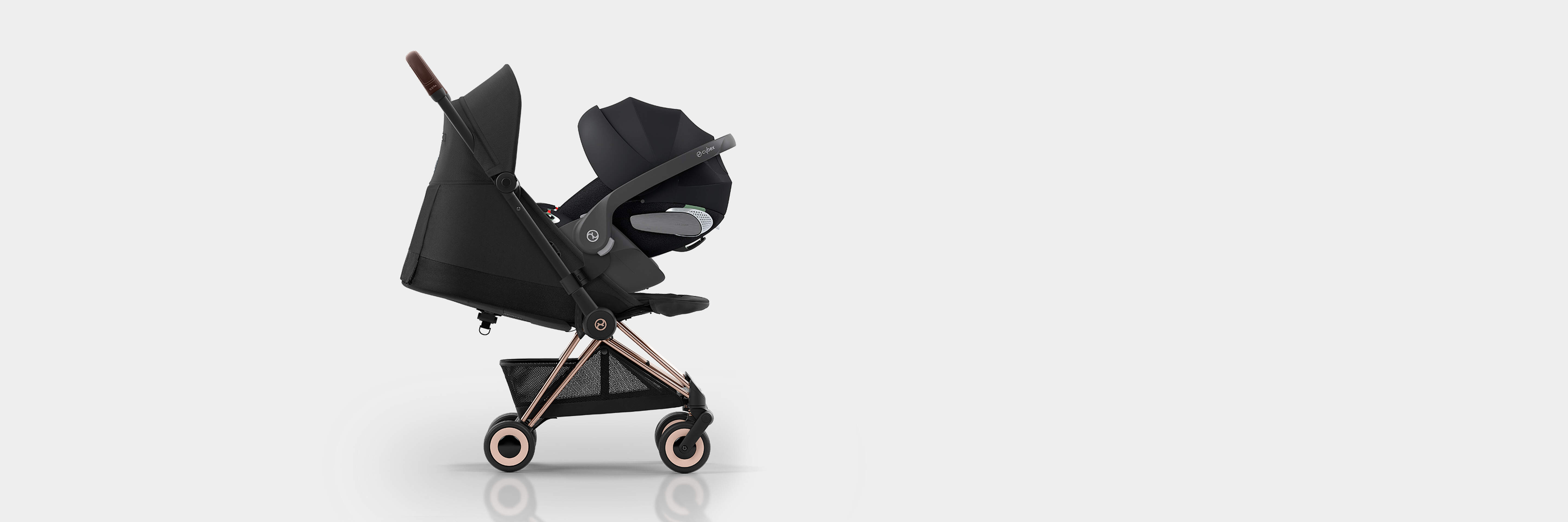 We are really excited to showcase the brand-new Cybex Coya compact str, cybex