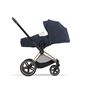 CYBEX Platinum Lite Cot - Nautical Blue in Nautical Blue large image number 2 Small