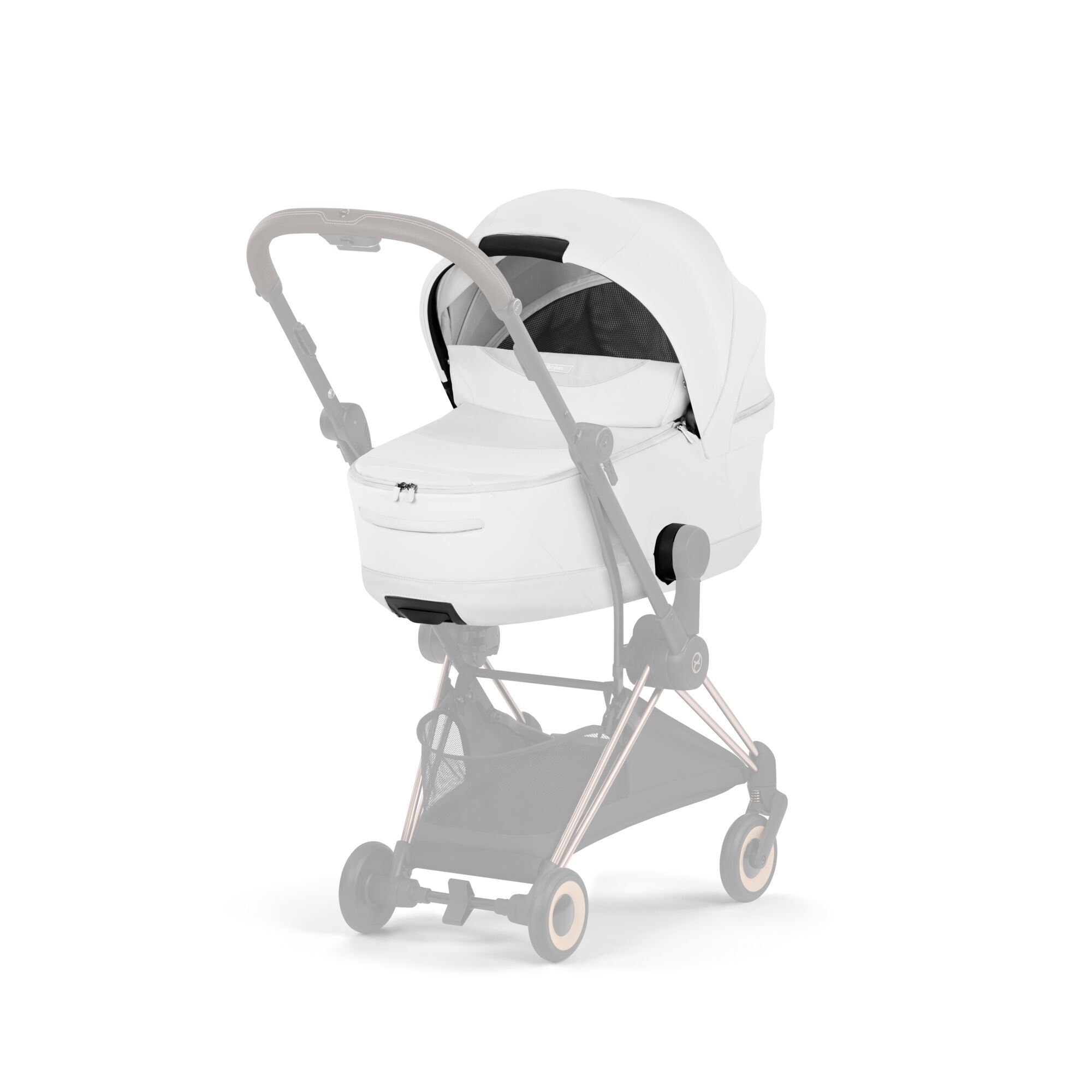 CYBEX Składana Gondola Lux Mios/Coya &ndash; Style Collection &ndash; Off White in Off White large-cybex-neu obraz numer 7
