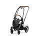 CYBEX e-Priam Frame - Chrome With Brown Details in Chrome With Brown Details large-cybex-us image number 1 Small