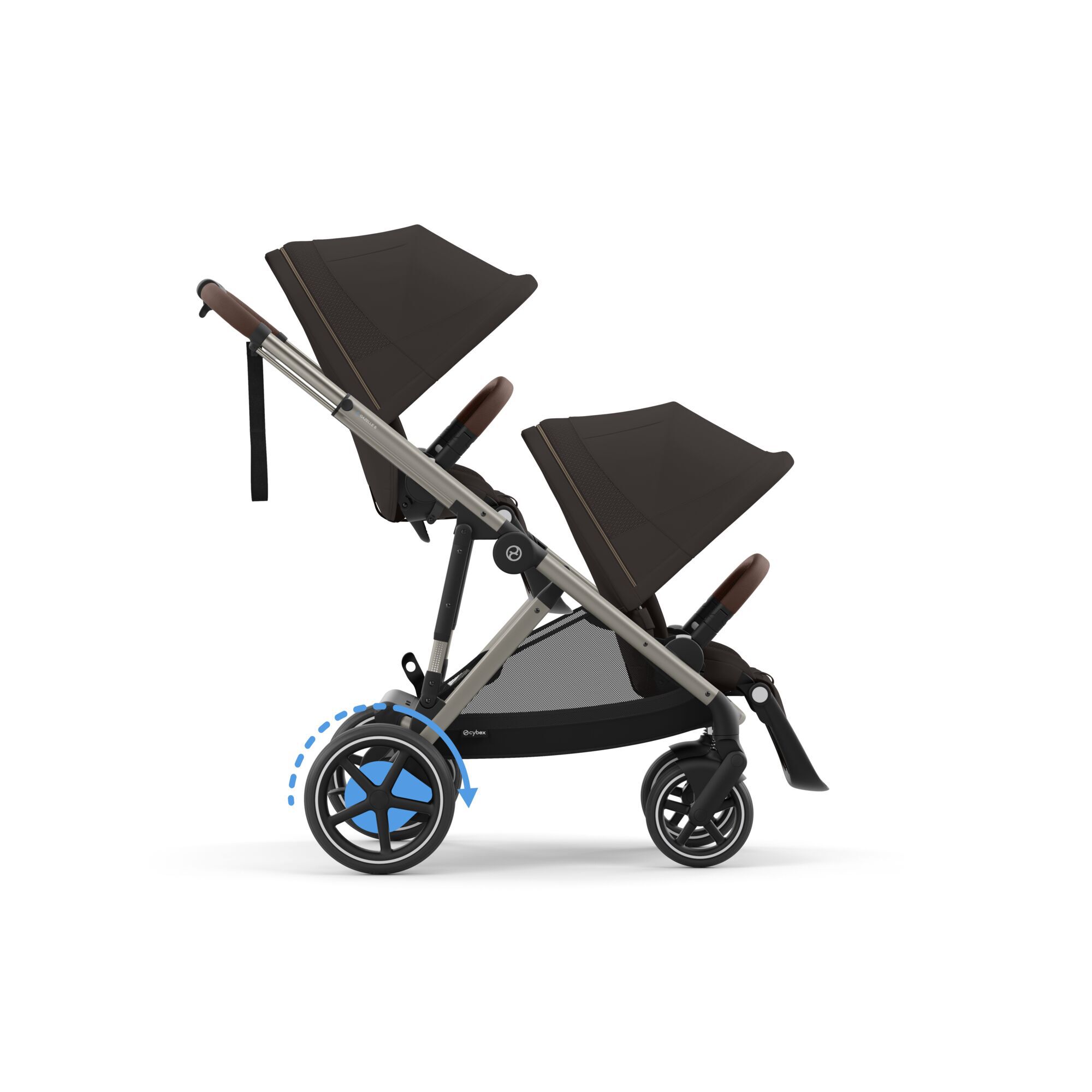 CYBEX e-Gazelle S - Chocolate Brown (Taupe Frame) in Chocolate Brown (Taupe Frame) large-cybex-us image number 6