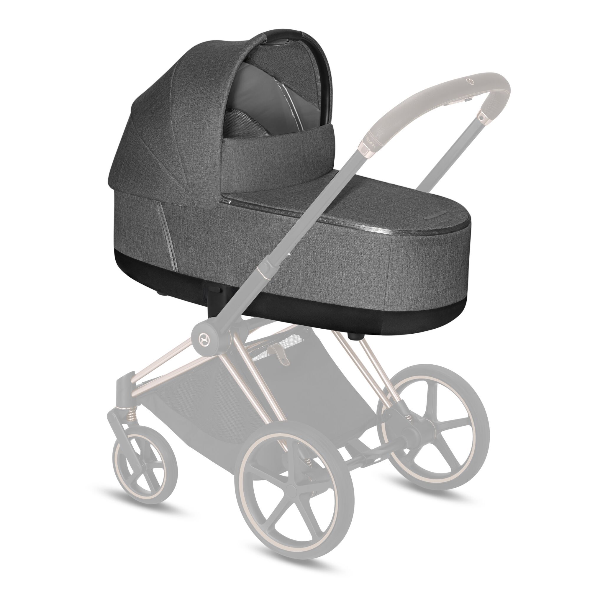 CYBEX Navicella Priam 3 Lux - Manhattan Grey Plus in Manhattan Grey Plus large-cybex-neu numero immagine 2 Small