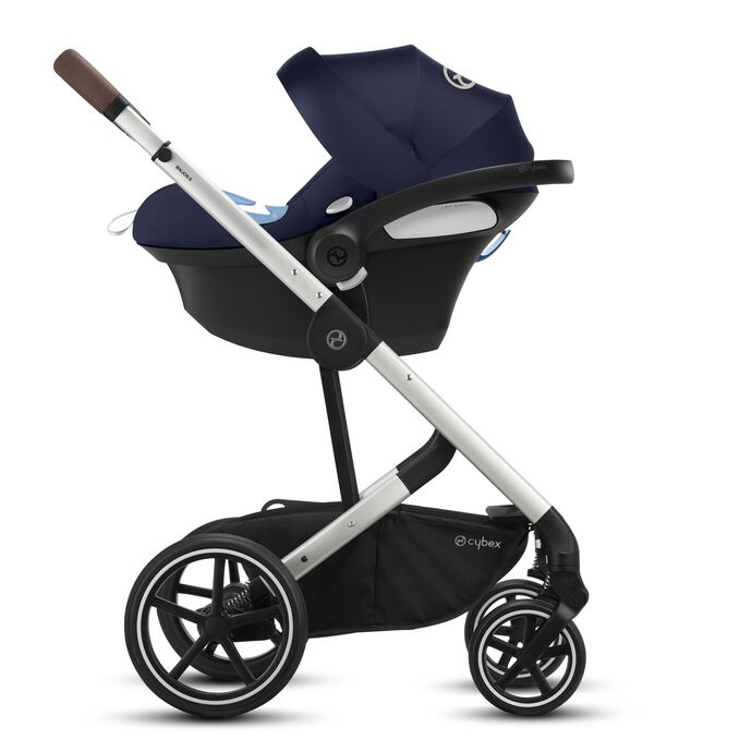 CYBEX Balios S Lux - Navy Blue in Navy Blue (Silver Frame) large numéro d’image 3