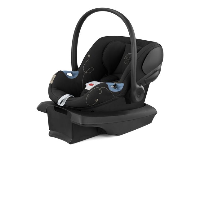 Cybex - Aton G Infant Car Seat, Moon Black