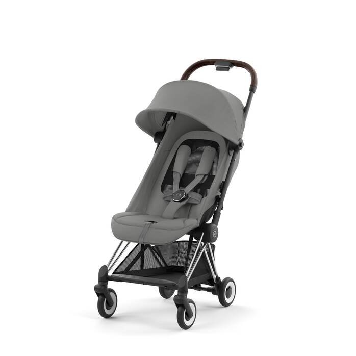 CYBEX Coya - Mirage Grey (Chrome Frame) in Mirage Grey (Chrome Frame) image number 3 CYBEX Coya - Mirage Grey (Chrome Frame) in Mirage Grey (Chrome Frame) large-cybex-ca image number 3