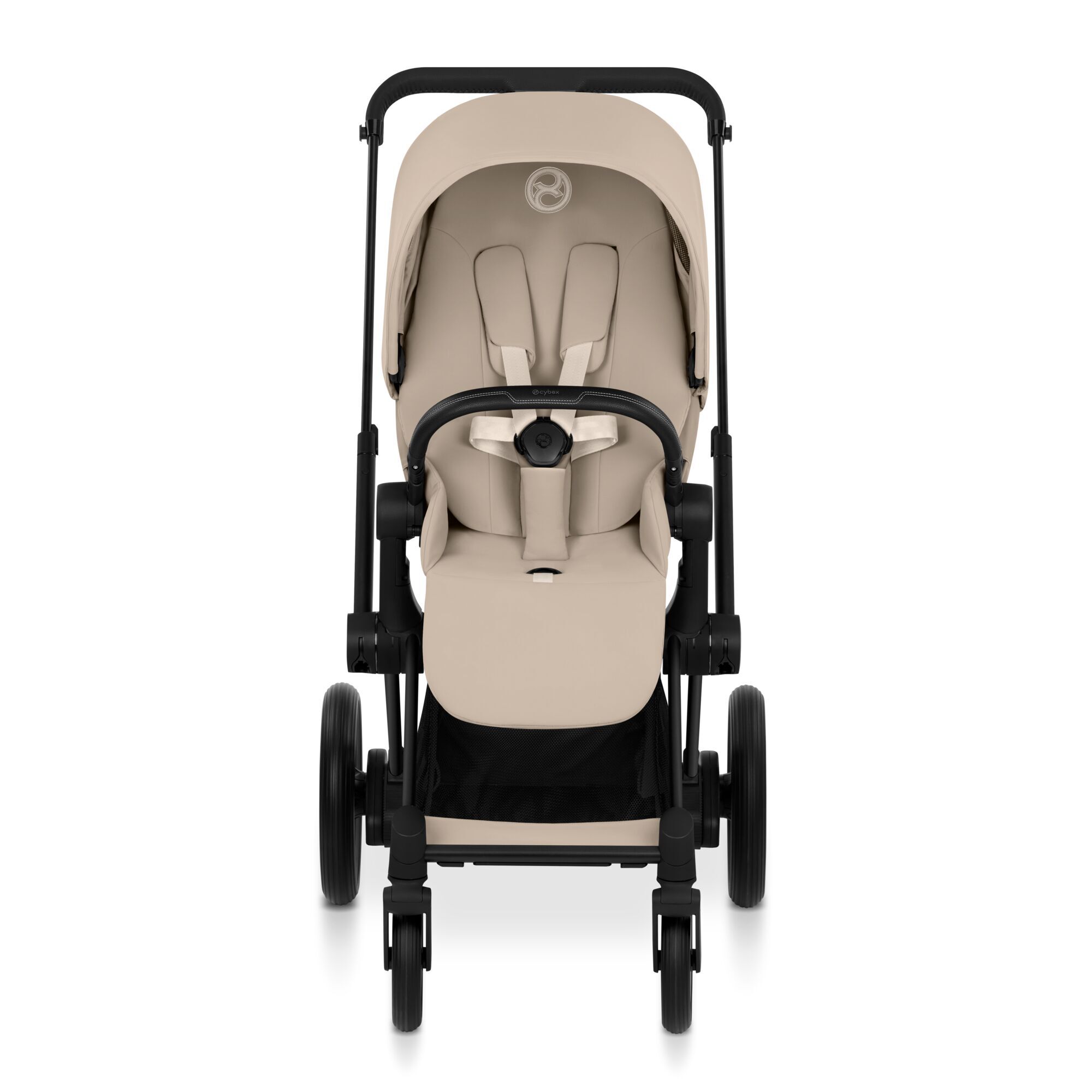 CYBEX e-Priam - Cozy Beige (Matt Black Frame) in Cozy Beige (Matt Black Frame) large-cybex-us image number 5