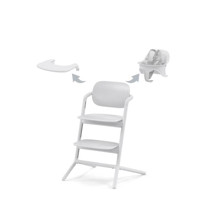 CYBEX Lemo 4-in-1 - All White in All White image number 1 CYBEX Lemo 4-in-1 - All White in All White large-cybex-us image number 1