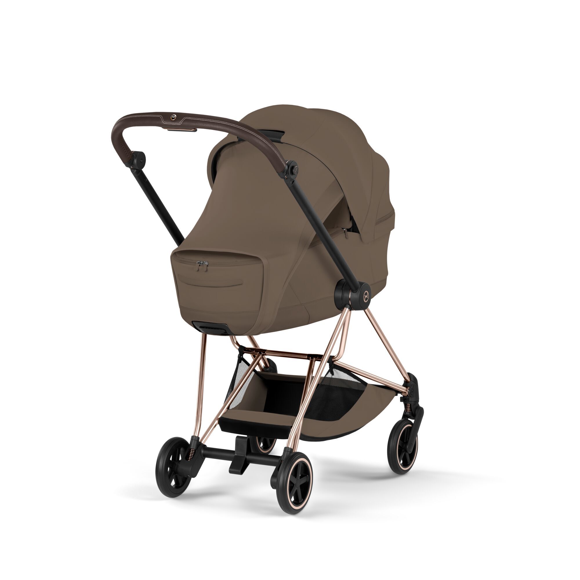CYBEX Mios/Coya Fold Lux Carry Cot - Style Collection - Coconut Brown in Coconut Brown large-cybex-neu image number 3