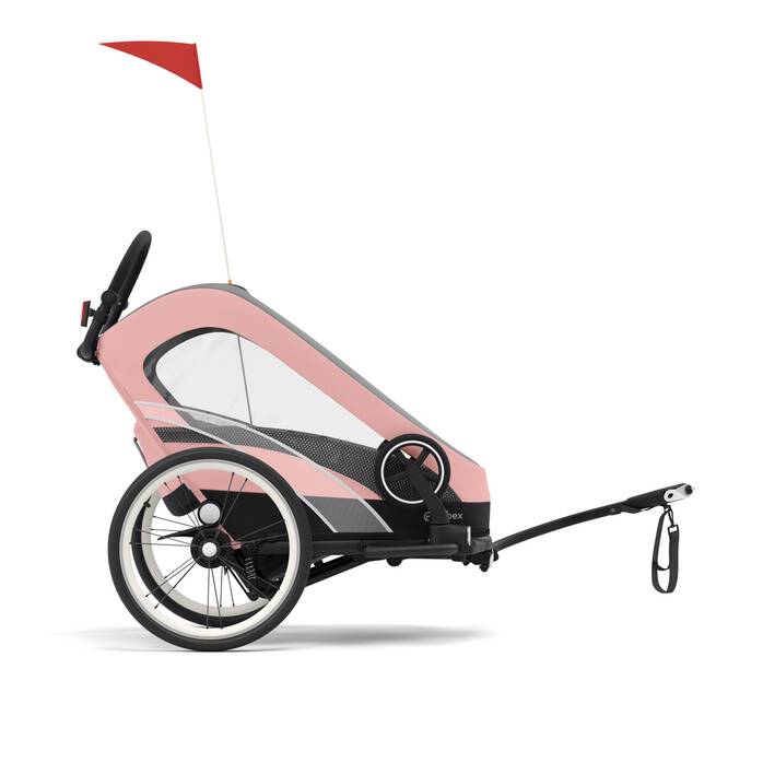 CYBEX Zeno Bike - Silver Pink in Silver Pink image number 2 CYBEX Zeno Bike - Silver Pink in Silver Pink large-cybex-neu image number 2