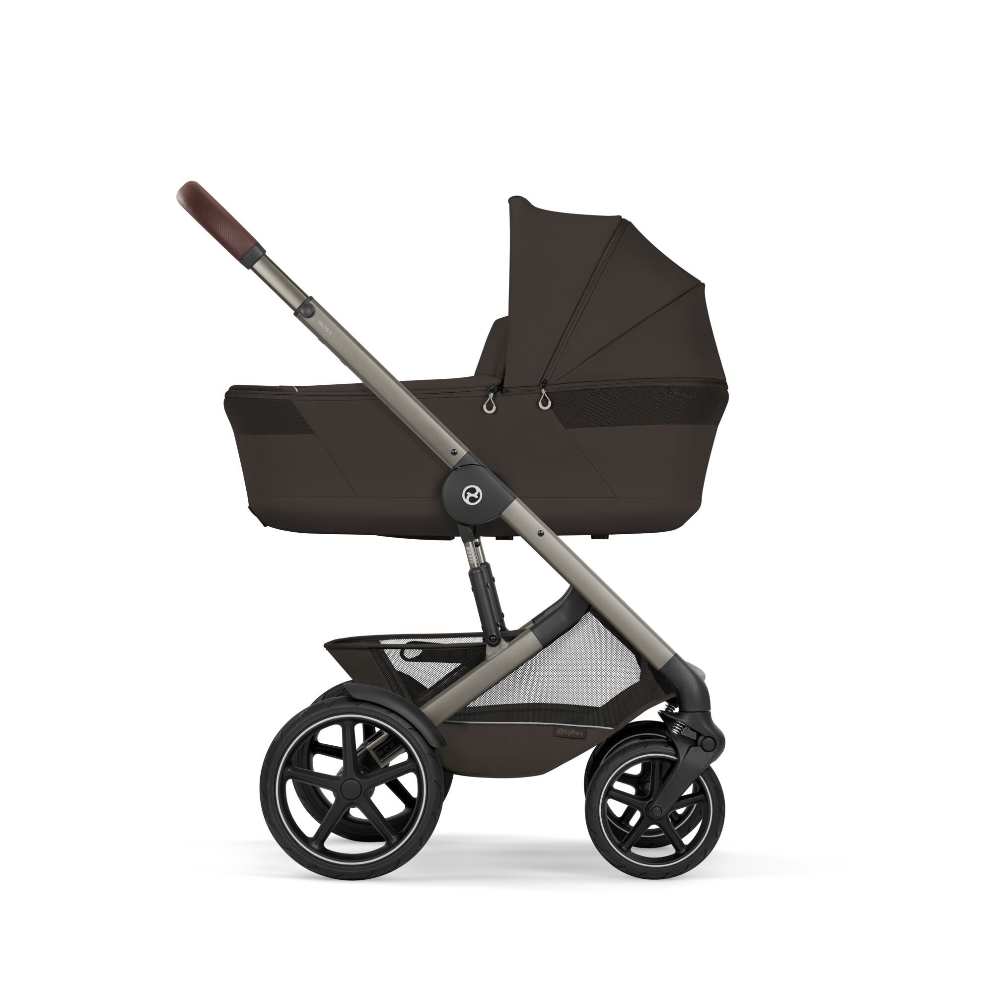 CYBEX Talos S Lux met opvouwbare reiswieg - Chocolate Brown (taupe frame) in Chocolate Brown (Taupe Frame) large-cybex-neu afbeelding nummer 4