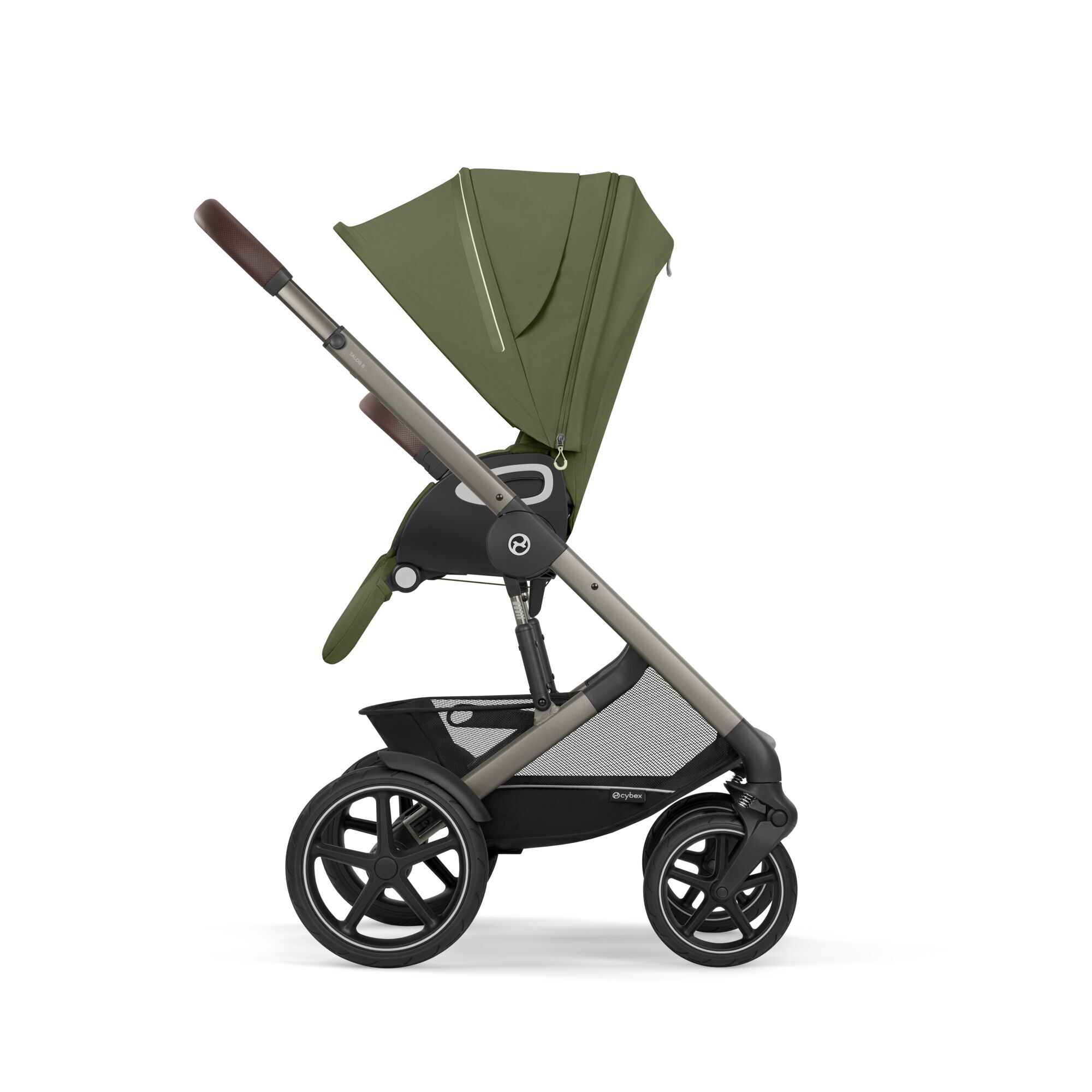 CYBEX Talos S Lux &ndash; Moss Green (r&aacute;m v barvě Taupe) in Moss Green (Taupe Frame) large-cybex-neu