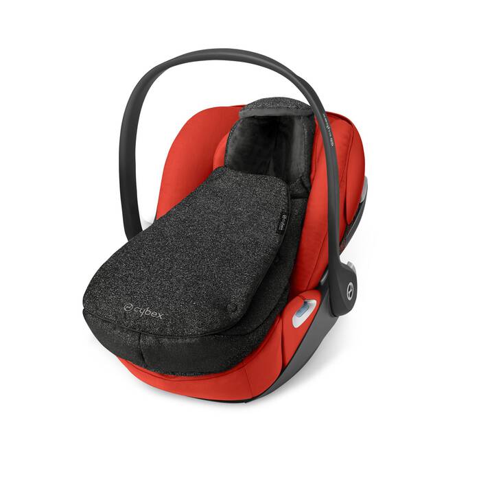 L'immagine mostra la combinazione di diversi prodotti, venduti separatamente. numero immagine 2 CYBEX Coprigambe Z - Manhattan Grey in Manhattan Grey large-cybex-neu numero immagine 2