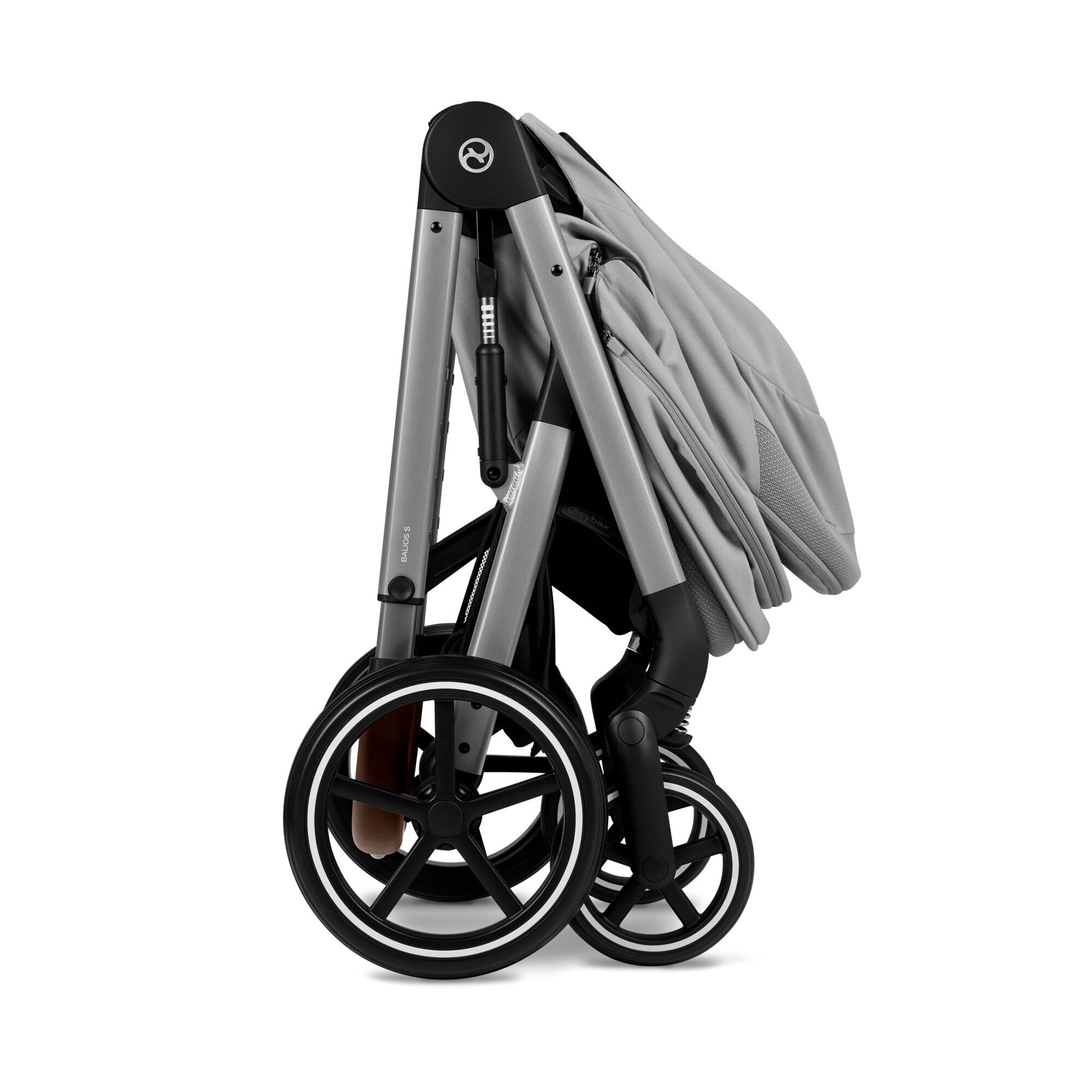 CYBEX Balios Fold Cot - Stone Grey in Stone Grey large-cybex-us image number 8