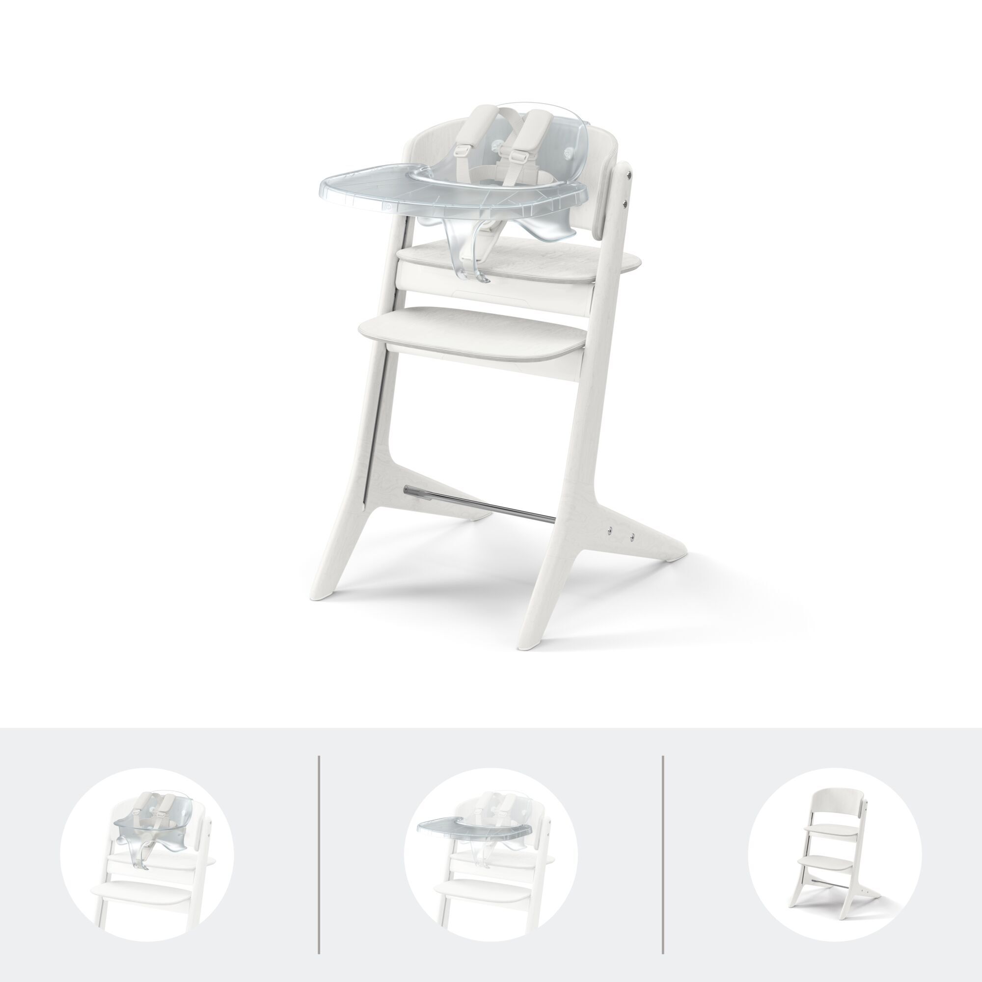 CYBEX Lemo Platinum 3-in-1 - White Wood in White Wood large-cybex-us image number 1