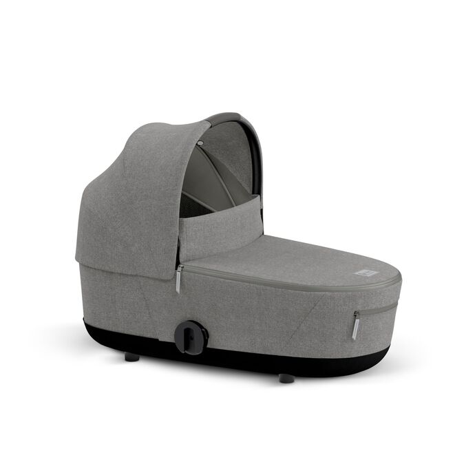 CYBEX Mios Lux Carry Cot - Manhattan Grey Plus in Manhattan Grey Plus large image number 1