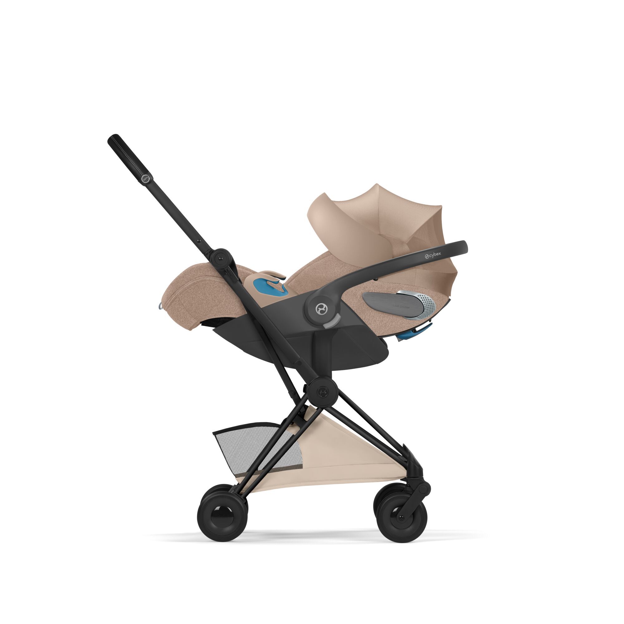 CYBEX Coya - Style Collection - Cozy Beige (Matt Black Frame) in Cozy Beige (Rosegold Frame) large-cybex-us image number 8