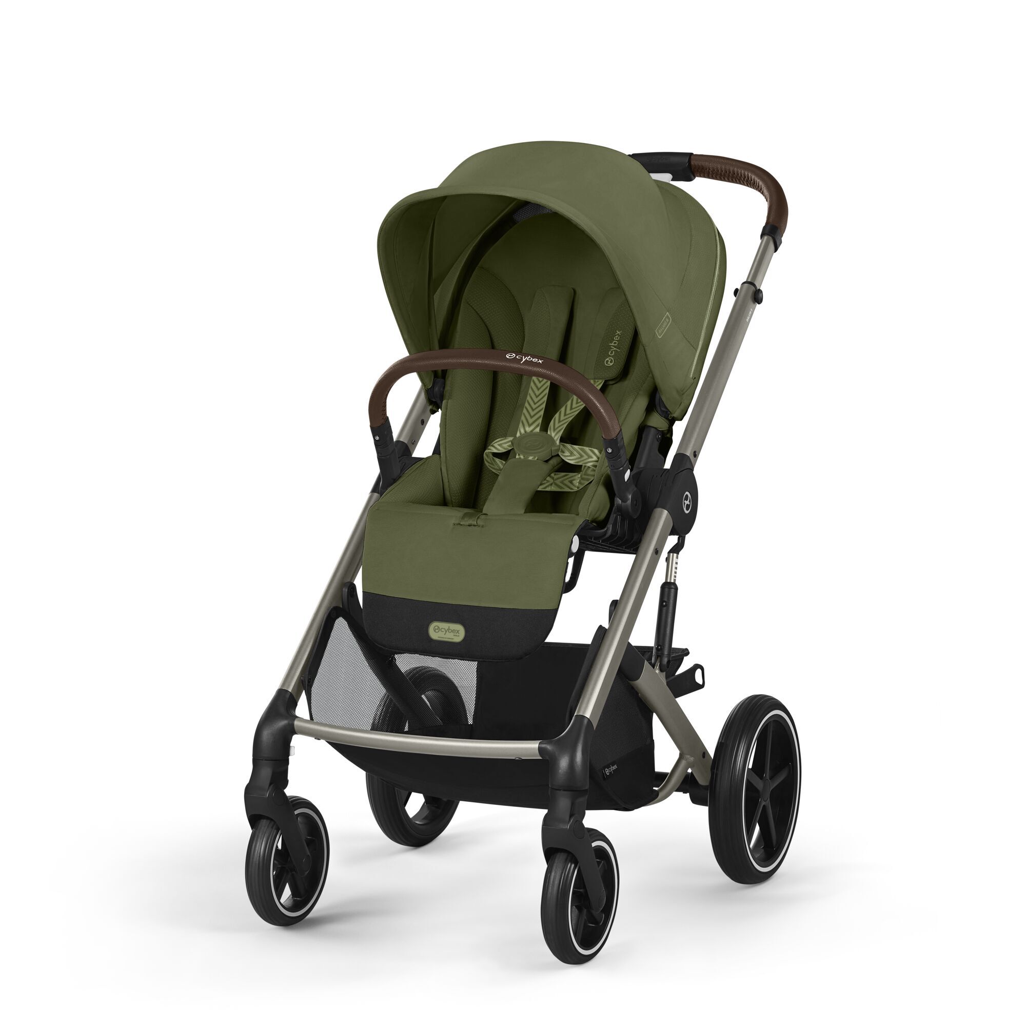 CYBEX Balios S Lux - Moss Green in Moss Green (Taupe Frame) large-cybex-gb image number 1 Small
