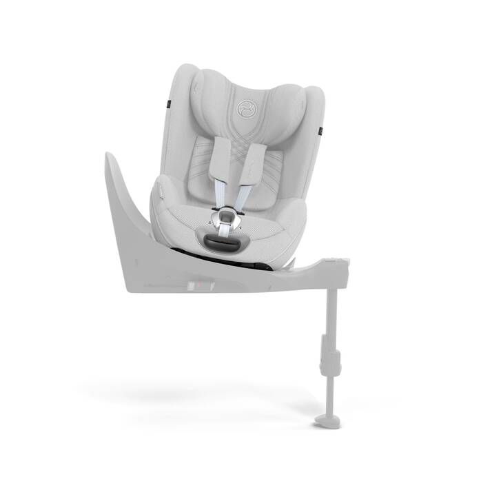 CYBEX Sirona T i-Size - Platinum White (Plus) in Platinum White (Plus) image number 4 CYBEX Sirona T i-Size - Platinum White (Plus) in Platinum White (Plus) large-cybex-seu image number 4