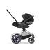 CYBEX e-Priam Frame - Chrome With Black Details in Chrome With Black Details large-cybex-neu image number 4 Small