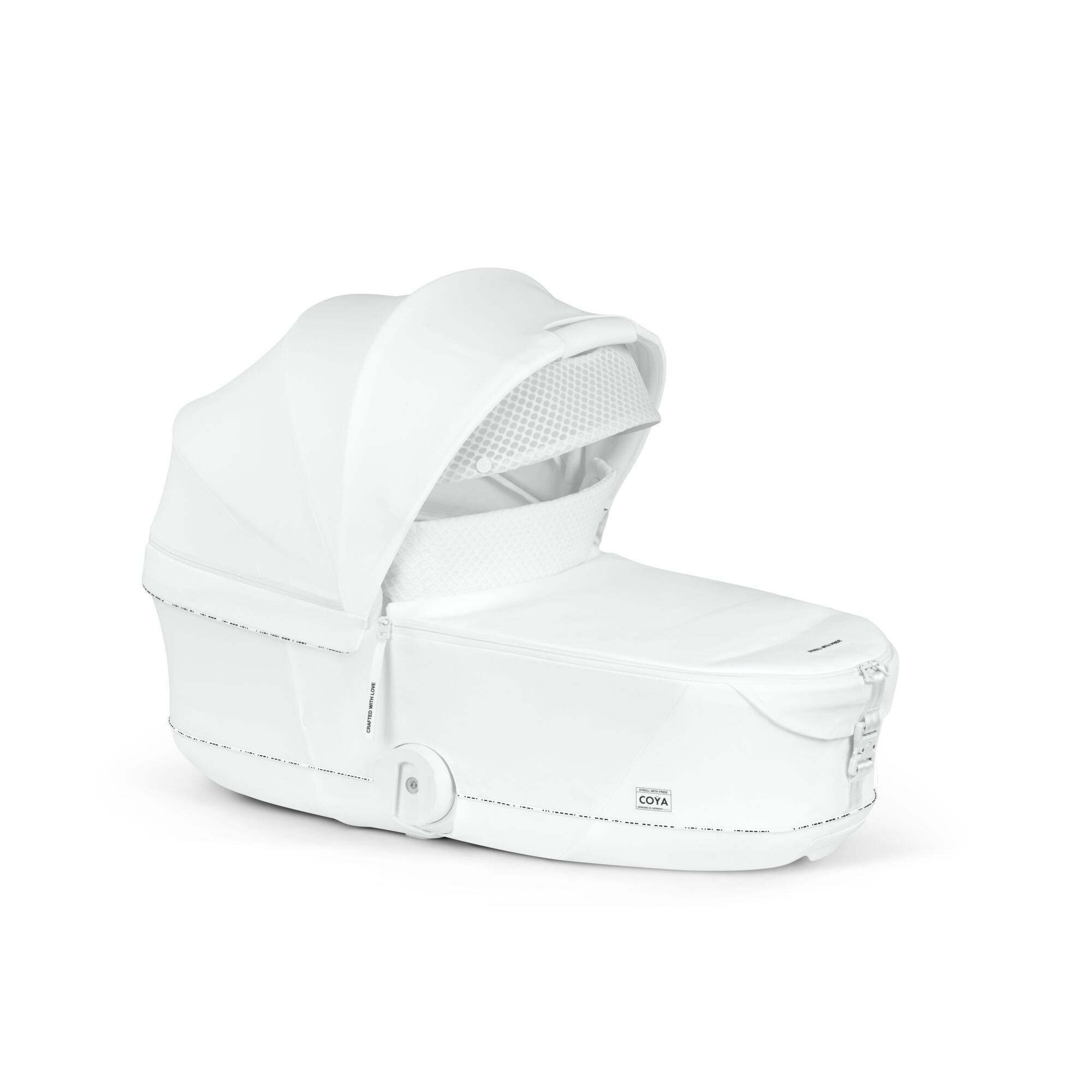 Mios/Coya Fold Lux Carry Cot - Style Collection - Urban Mobility White - Image 1