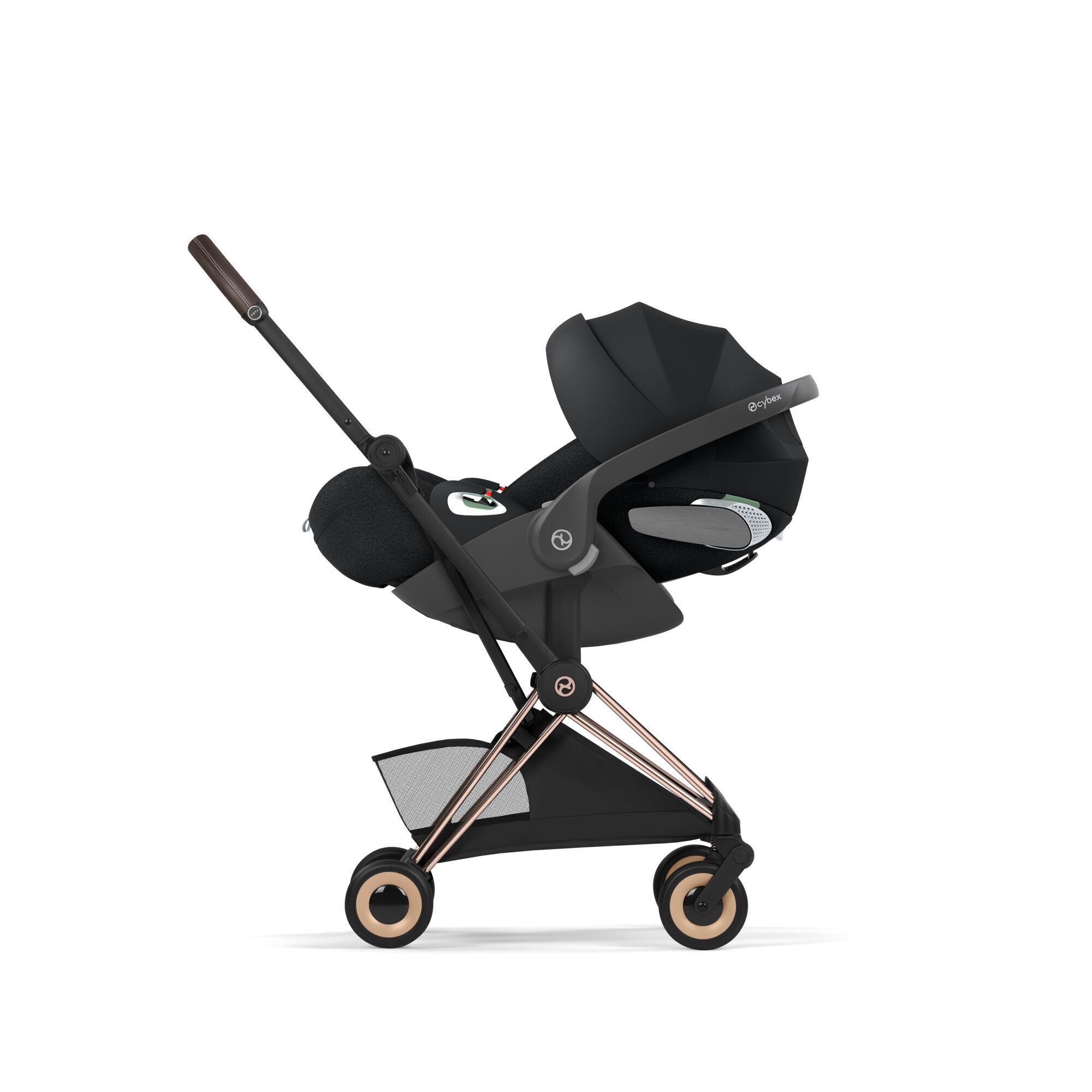CYBEX Coya - Style Collection - Sepia Black (Rosegold Frame) in Sepia Black (Rosegold Frame) large-cybex-jp 画像番号 5