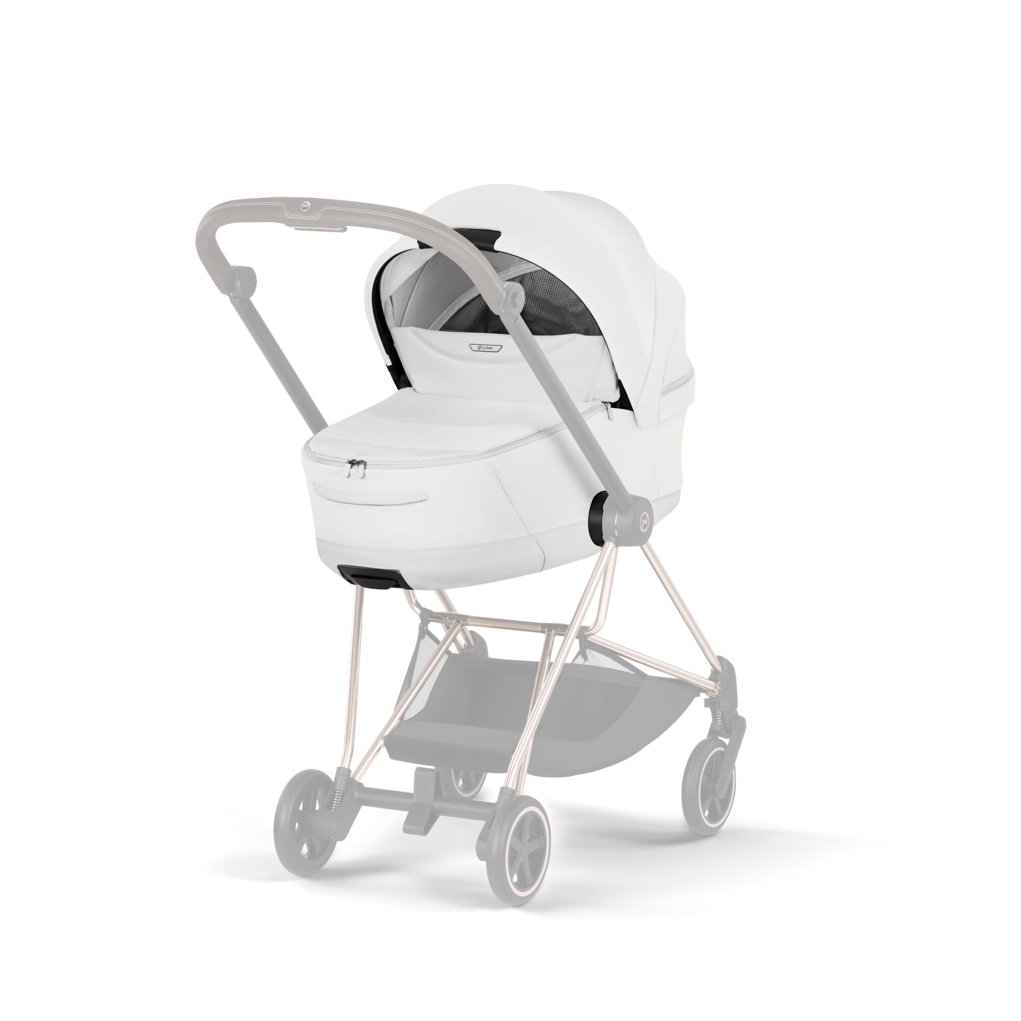 CYBEX Mios Fold Lux Carry Cot Style - Off White in Off White large-cybex-us image number 6